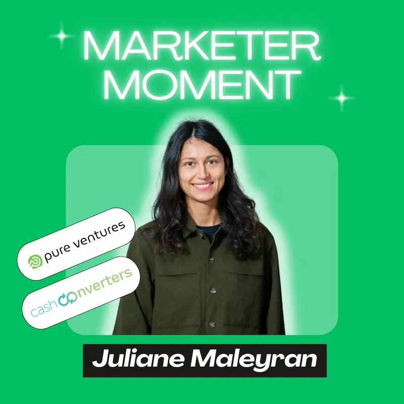Ressusciter une marque de ses cendres - Juliane Maleyran (Directrice Marketing @ Cash Converters) | Marketer Moment Podcast
